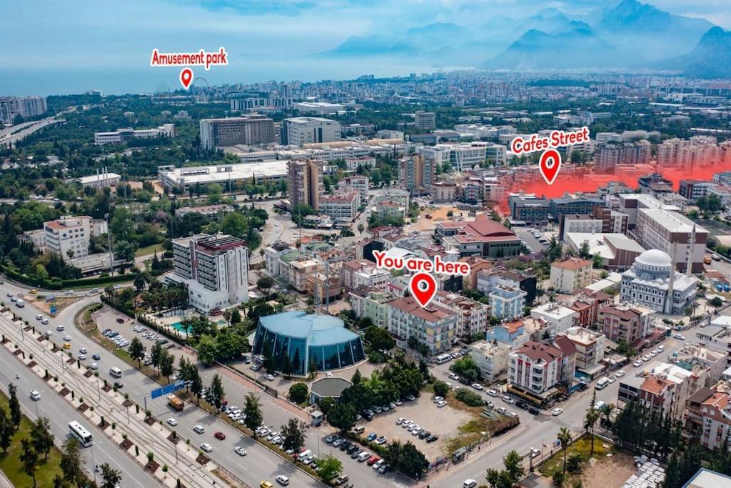 אנטליה Merkezi, Sik, Denize 3 Km Kueltuer Kafeler Cad. 2 Dk '13' מראה חיצוני תמונה